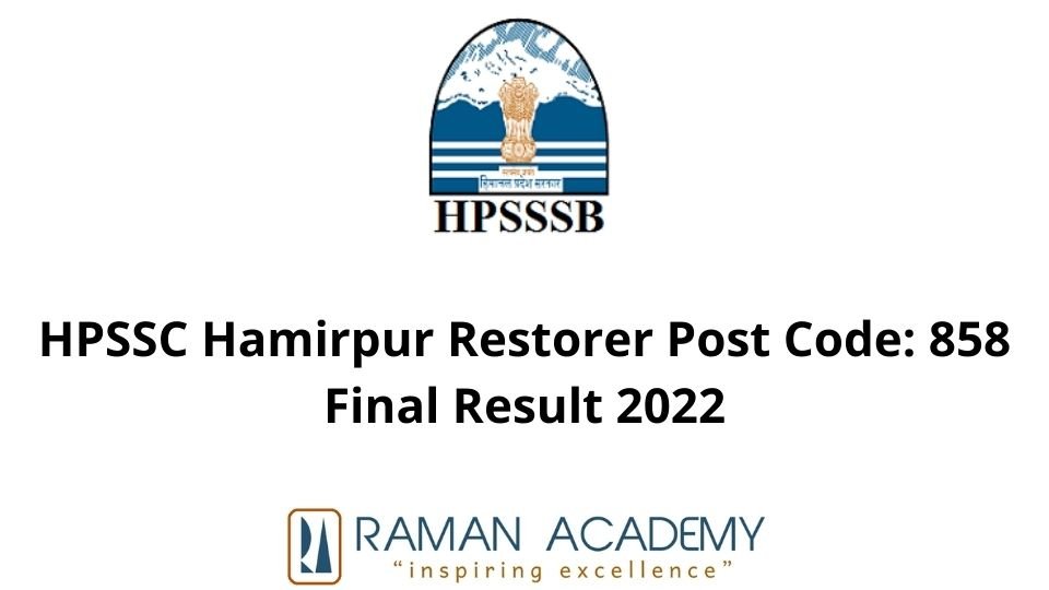 HPSSC-Hamirpur-Restorer-Post-Code-858-Final-Result-2022