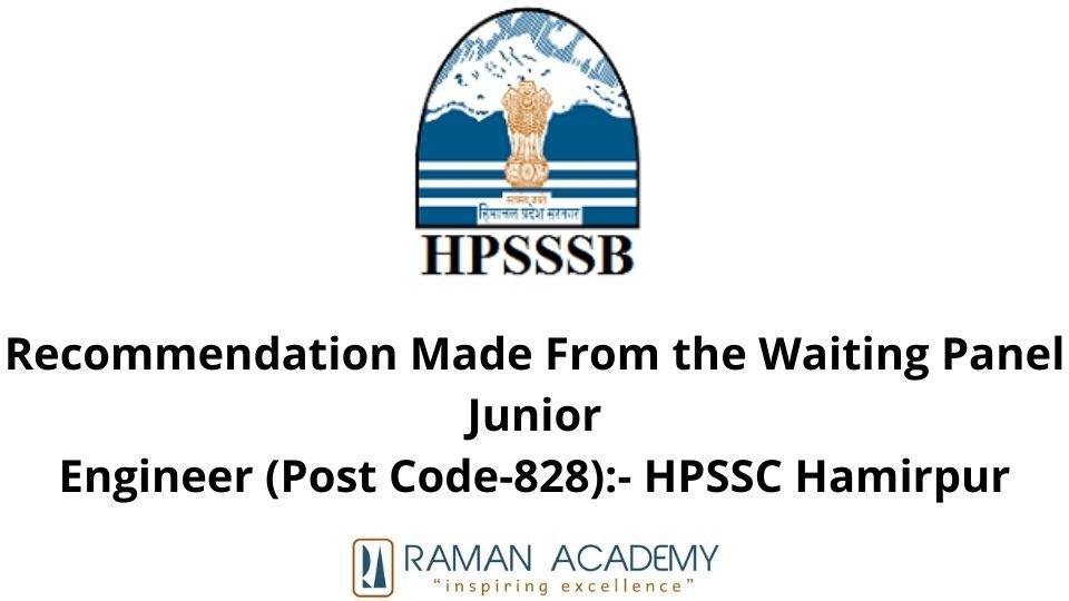 Recommendation-Made-From-the-Waiting-Panel-Junior-Engineer-Post-Code-828-HPSSC-Hamirpur