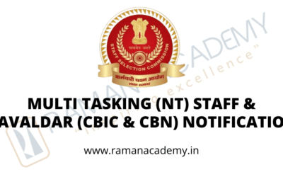 Multi Tasking (NT) Staff, and Havaldar (CBIC & CBN) Examination-2021 Notification