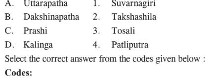 The Mauryan Empire MCQ Questions and Answers 2 p14