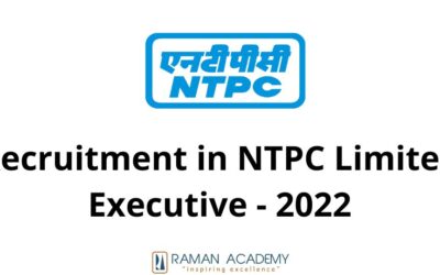 Recruitment in NTPC Limited Executive – 2022