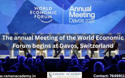 The annual Meeting of the World Economic Forum begins at Davos, Switzerland