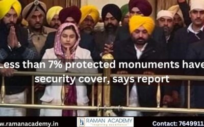 Less than 7% of protected monuments have security cover, says report