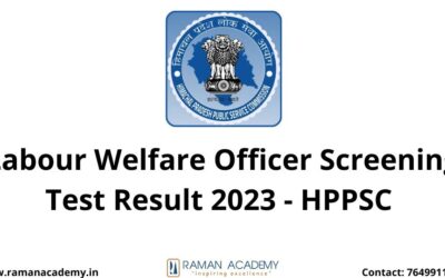 Labour Welfare Officer Screening Test Result 2023 – HPPSC