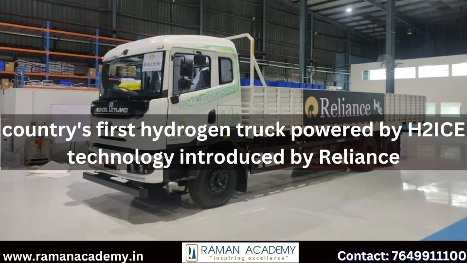 Country's First Hydrogen Truck Powered By H2ICE Technology Introduced ...