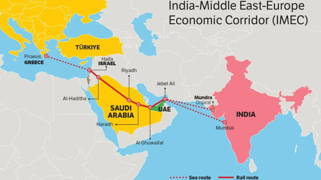 India-Middle East-Europe Economic Corridor (IMEC) 1 image