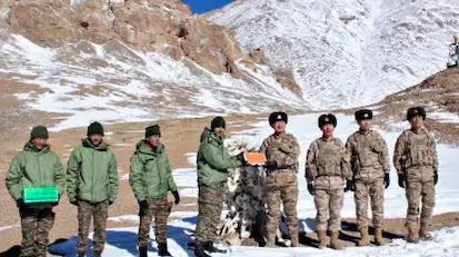 India China border
