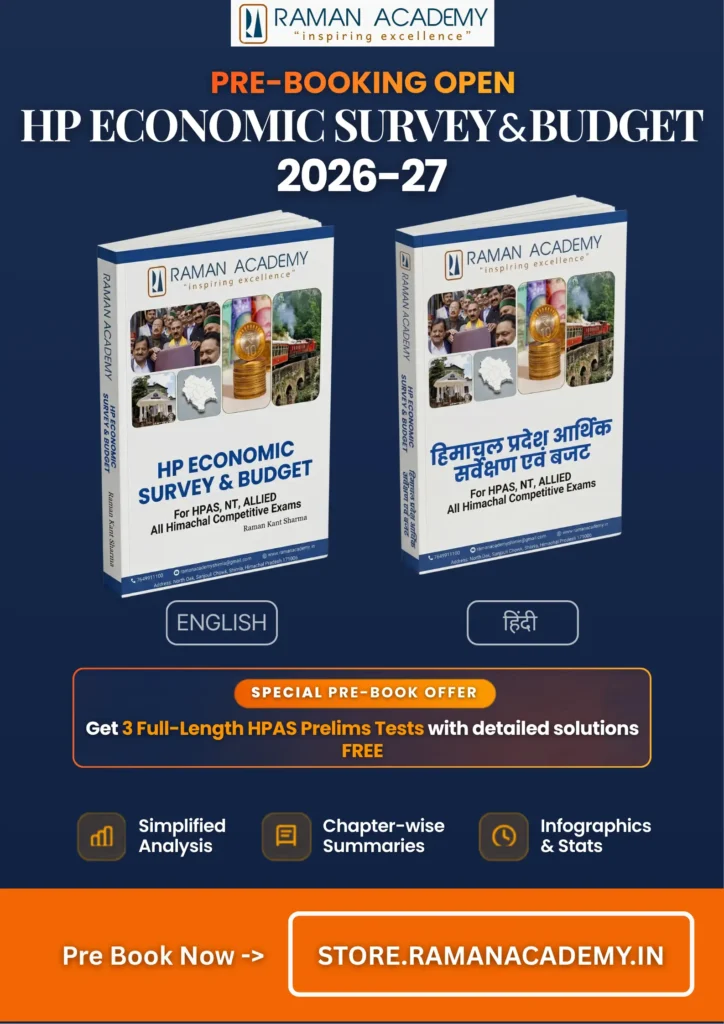 HP Economic Survey and Budget Prebook