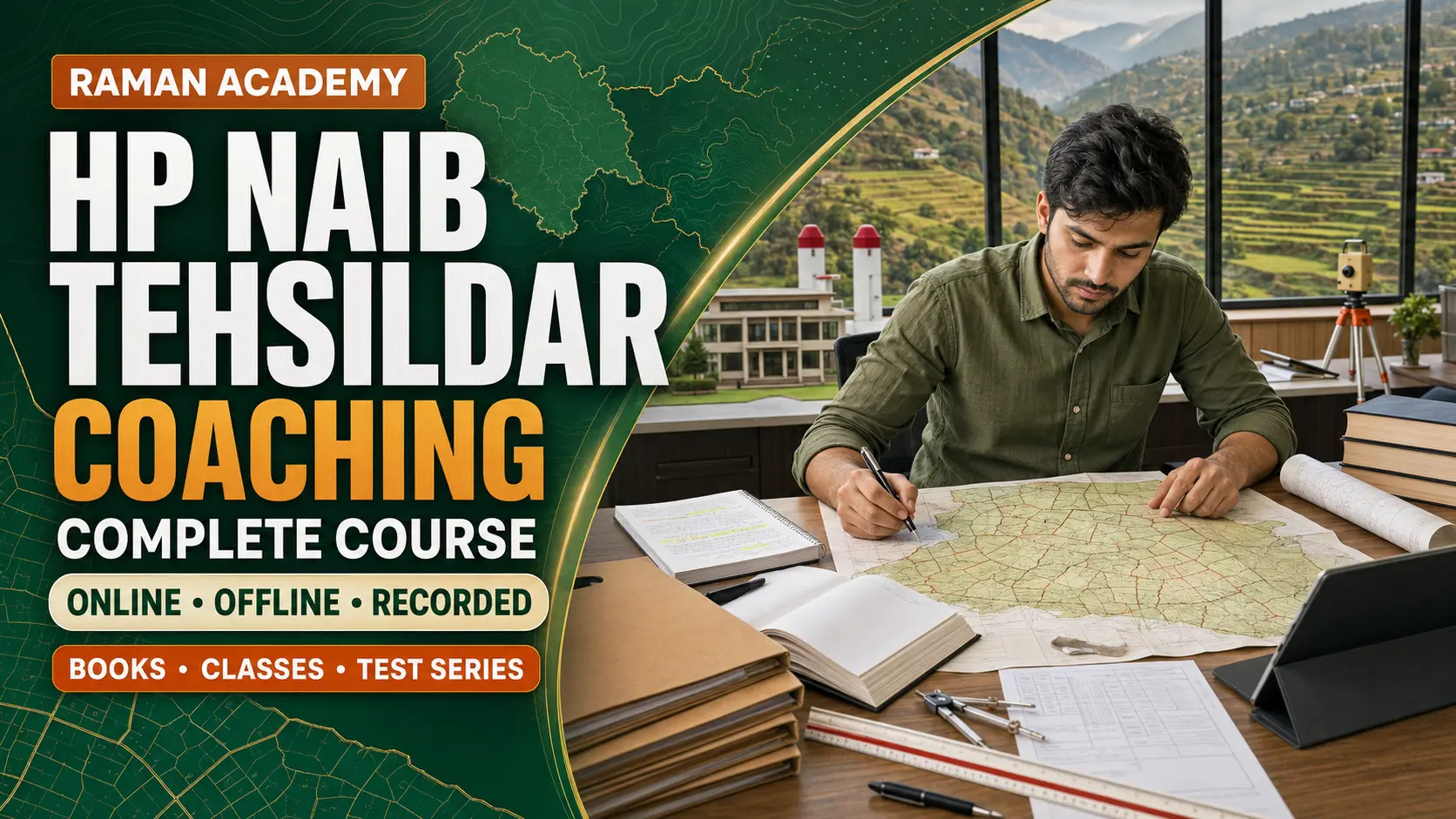 HP Naib Tehsildar coaching at Raman Academy Shimla