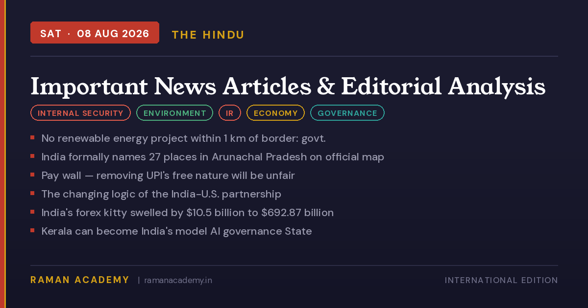 Current Affairs by Raman Academy 3 8 August 2026 Current Affairs